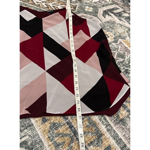 Torrid Geometric Print Flowy Tank Top Blouse - Picture 5 of 6
